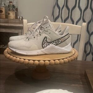 Nike Women's Legend Essential 2 Premium Training Sneakers Leopard